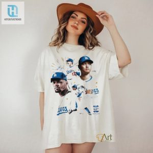Dodgers Power Duo Shohei Ohtani Mookie Betts Signature Graphic T Shirt hotcouturetrends 1 6