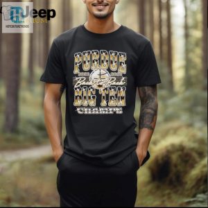 Purdue Boilermakers Mens Basketball 2023 2024 Back To Back Big Ten Champs Shirt hotcouturetrends 1 2