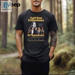 Original Curb Your Enthusiasm 24Th Anniversary 2000 2024 Thank You For The Memories Signatures T Shirt hotcouturetrends 1 2