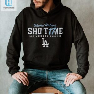 Shohei Ohtani Sho Time 17 Los Angeles Dodgers Player Shirt hotcouturetrends 1 3