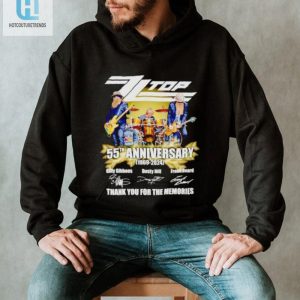 Zz Top 55Th Anniversary 1969 2024 Thank You For The Memories Shirt hotcouturetrends 1 3