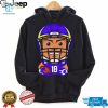 Minnesota Vikings Justin Jefferson Chibi Football Shirt hotcouturetrends 1