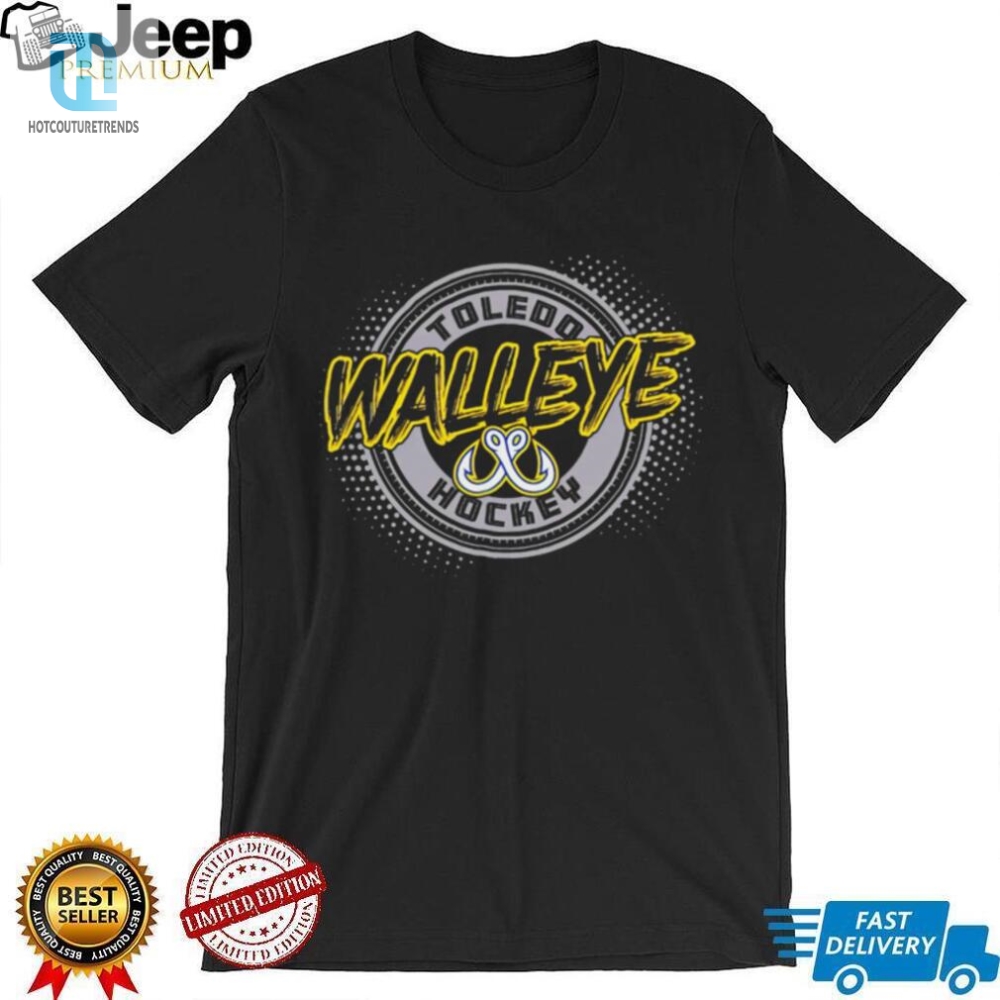 Toledo Walleye Hockey Walleye Circle Logo Shirt 