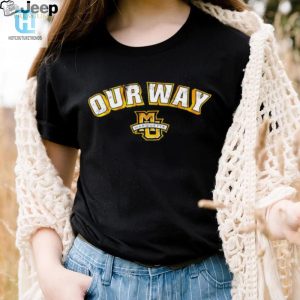 Marquette Golden Eagles Basketball Our Way Logo Shirt hotcouturetrends 1 2