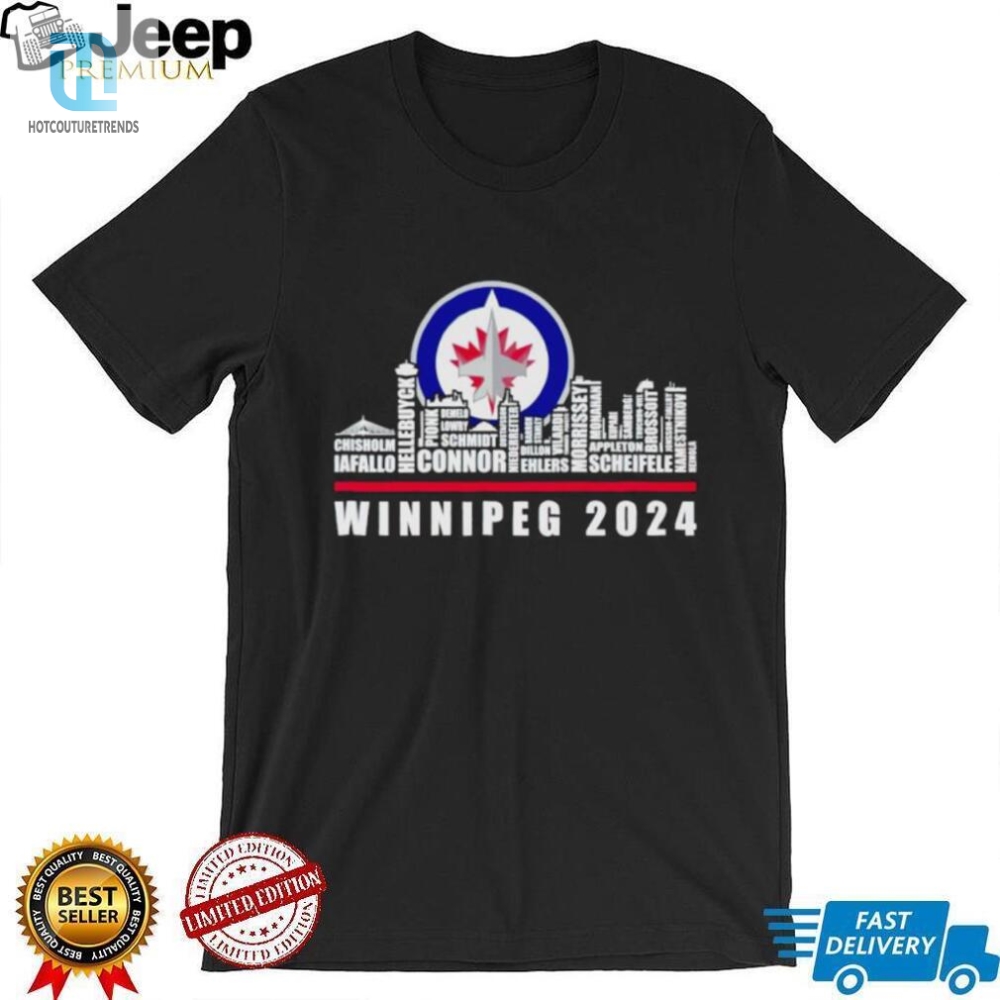 Skyline City Winnipeg Jets 2024 Shirt 