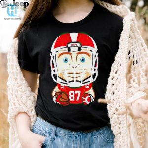 Kansas City Chiefs Travis Kelce Chibi Football Shirt hotcouturetrends 1 2