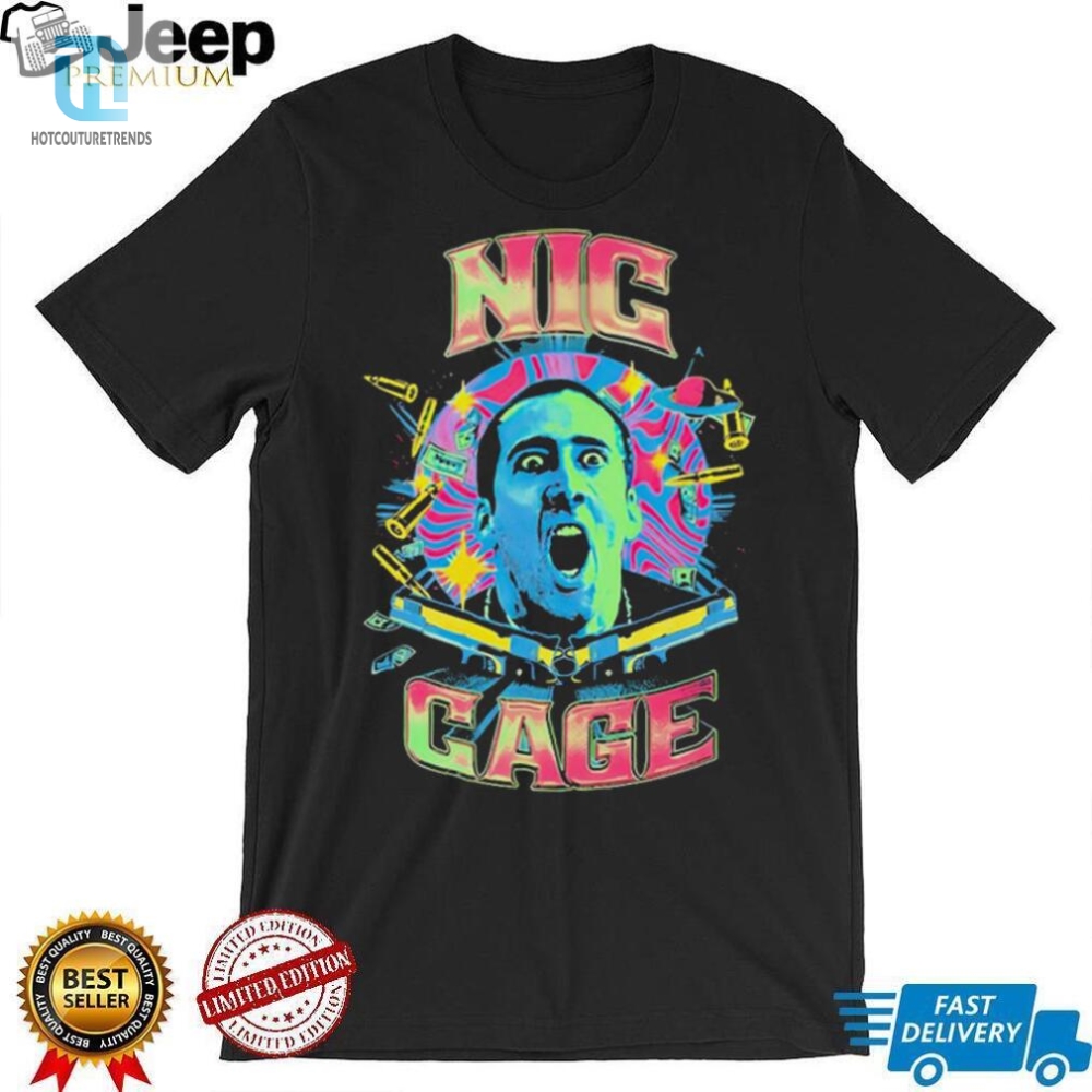 Nicolas Cage Nic Cage Graphic T Shirt 