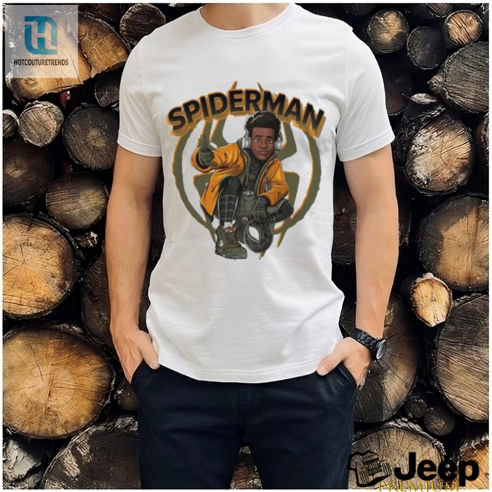 Spiderman Miles Shirt 
