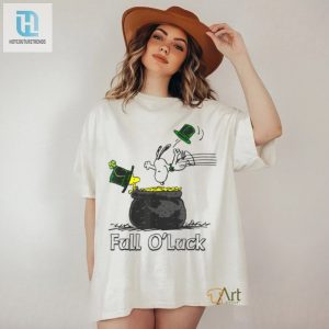 Funny Peanuts St. Patricks Day Snoopy And Woodstock Full Oluck T Shirt hotcouturetrends 1 3