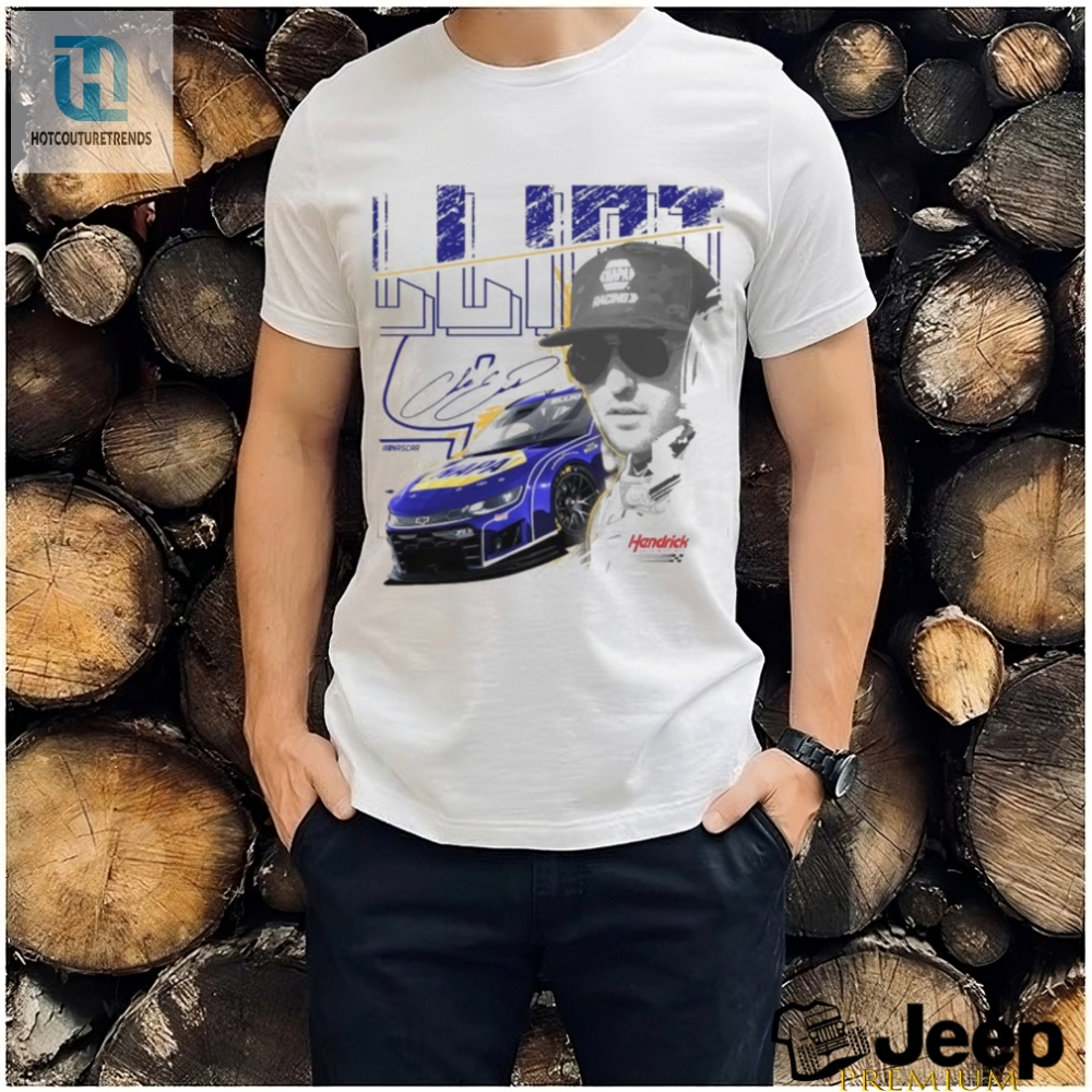Official Hendrick Motorsports Merch Store Chase Elliott 9 2024 Napa Total Print T Shirt 