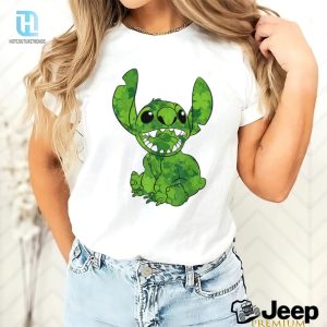 Disney Green Stitch St Patricks Day T Shirt hotcouturetrends 1 2