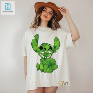 Disney Green Stitch St Patricks Day T Shirt hotcouturetrends 1 3