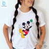 Disney Mickey Mouse Heel Click Shamrock St Patricks Day T Shirt hotcouturetrends 1