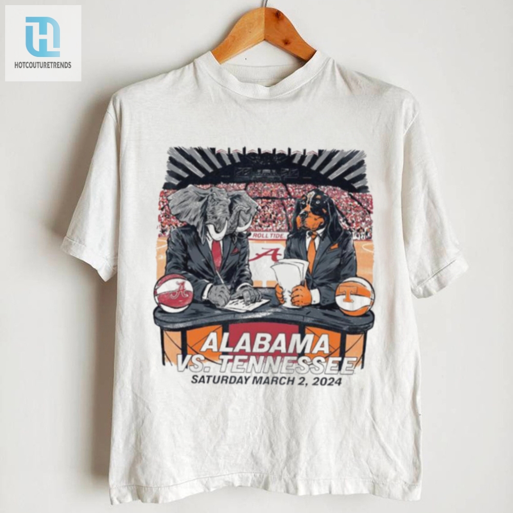 Alabama Crimson Tide Vs Tennessee Volunteers Saturday March 2 2024 Shirt 