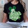 Disney Mickey Irish I Had Pizza St Patricks Day T Shirt hotcouturetrends 1