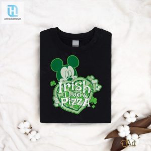 Disney Mickey Irish I Had Pizza St Patricks Day T Shirt hotcouturetrends 1 5