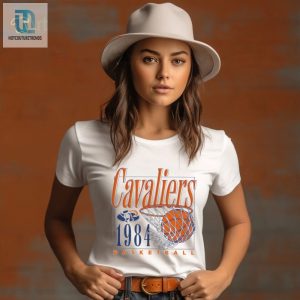 Uva Cavaliers Mens Basketball 1984 Retro Logo Shirt hotcouturetrends 1 3