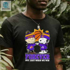 Snoopy Fist Bump Charlie Brown Phoenix Suns Forever Not Just When We Win Shirt hotcouturetrends 1 3