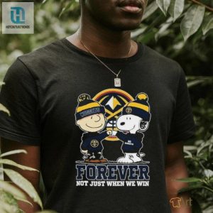 Snoopy Fist Bump Charlie Brown Denver Nuggets Forever Not Just When We Win Shirt hotcouturetrends 1 3