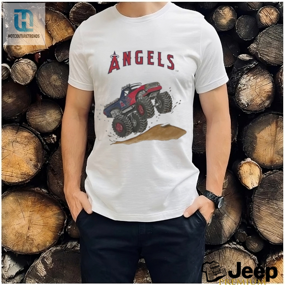 Official Los Angeles Angels Monster Truck Mlb Shirt 