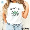 Daddys Lil Bud Marijuana Leaf Cannabis Silhouette Shirt hotcouturetrends 1