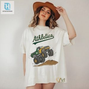 Official Oakland Athletics Monster Truck Mlb Shirt hotcouturetrends 1 2