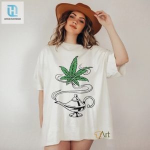 Cannabis Magic Lamp Funny Weed Dope Leaf Shirt hotcouturetrends 1 2