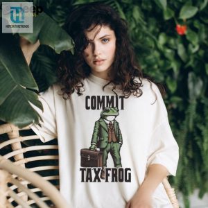 Official Commit Tax Frog Shirt hotcouturetrends 1 2