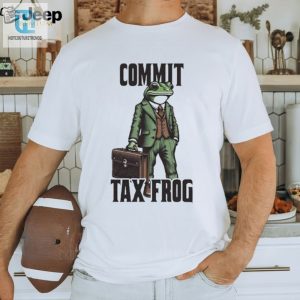 Official Commit Tax Frog Shirt hotcouturetrends 1 3