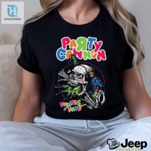Party Cannon Vomitour Skull T Shirt hotcouturetrends 1 3