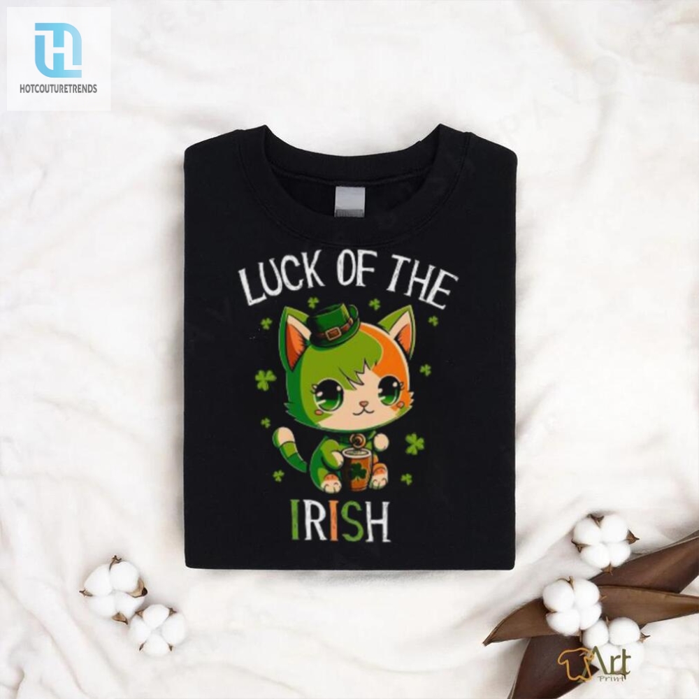 Cute Lucky Charm Kitty T Shirt 