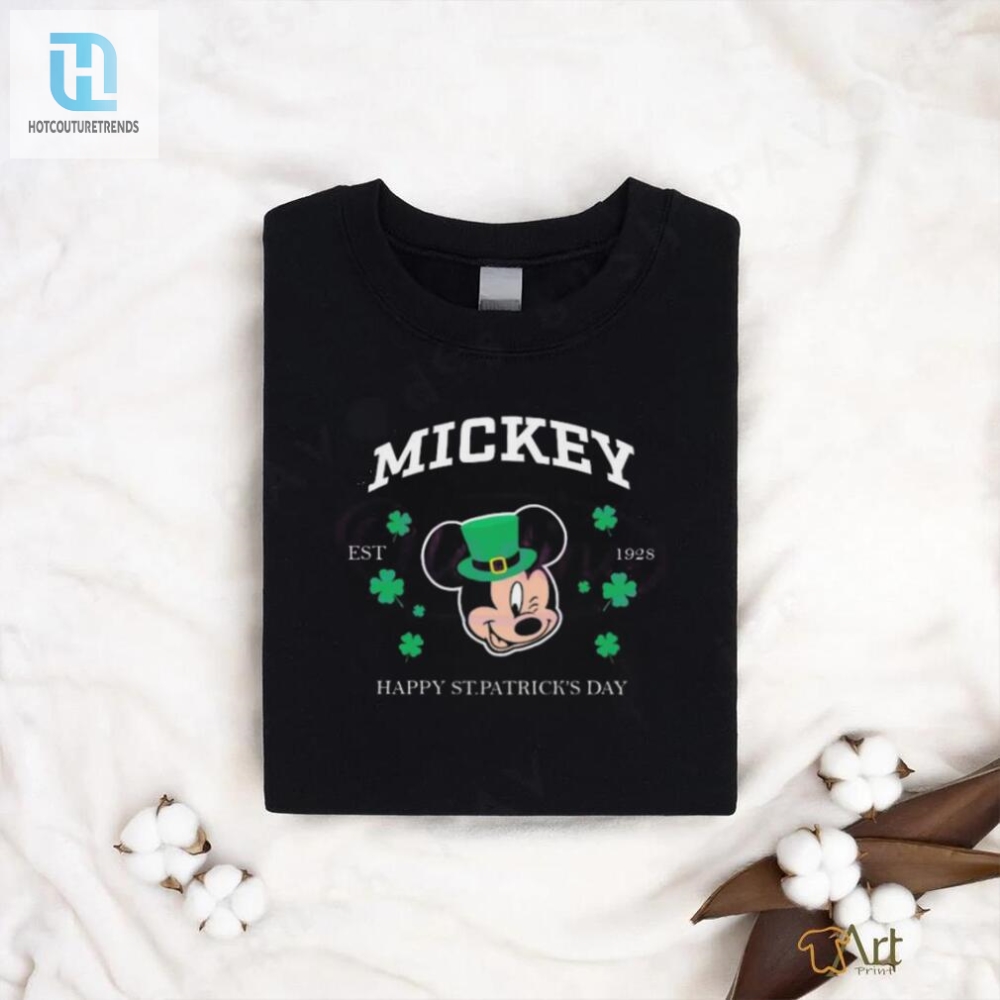 Mickey Happy St Patricks Day Est 1928 T Shirt 