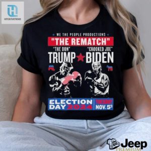 The Rematch The Don And Crooked Joe Pro Trump 2024 Shirt hotcouturetrends 1 3