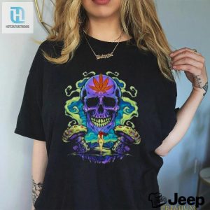 Purple Cannabis Skull T Shirt hotcouturetrends 1 1