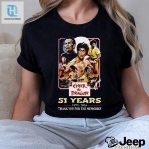 Enter The Dragon 51 Years Of 1973 2024 Thank You For The Memories T Shirt hotcouturetrends 1 3