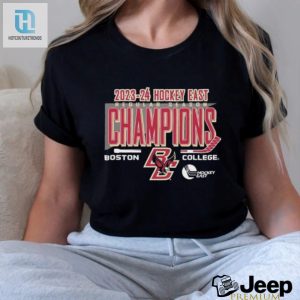 Official Boston College Mens Hockey 2024 Hockey East Regular Season Champions Shirt hotcouturetrends 1 3