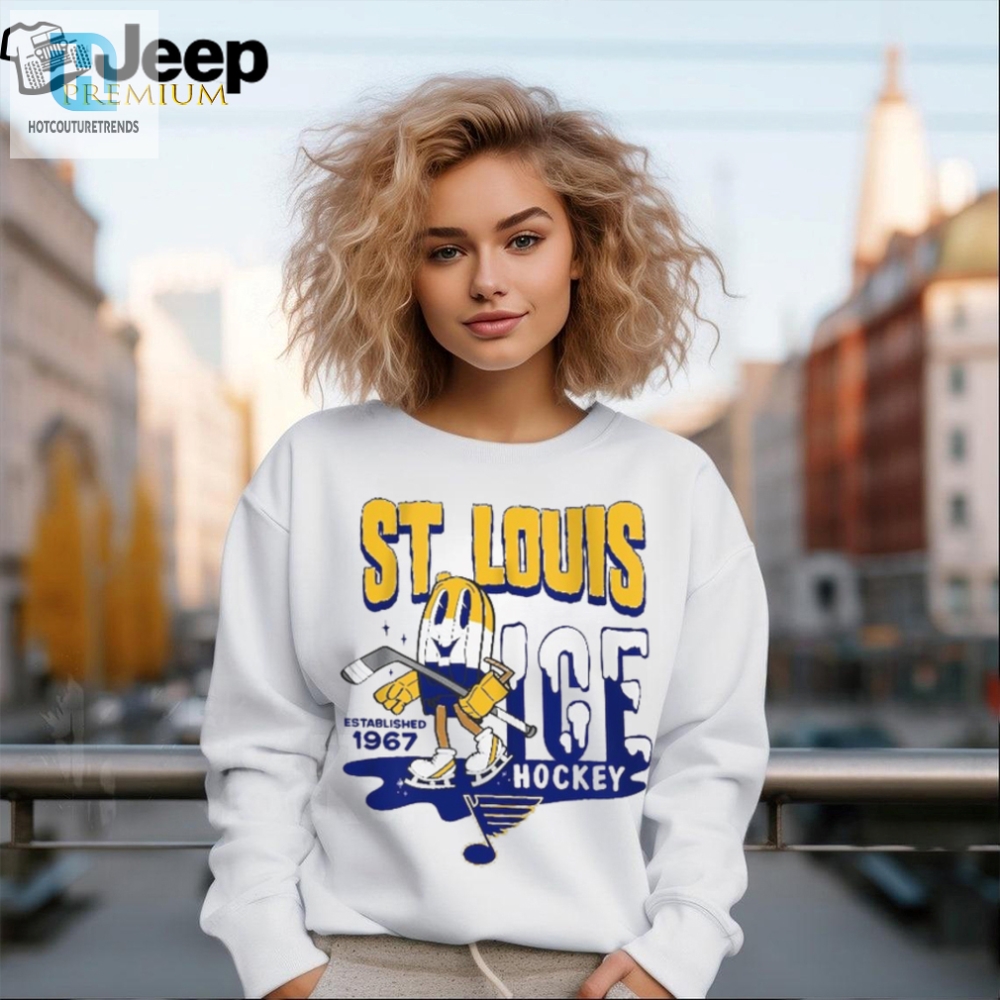 St. Louis Blues Mitchell  Ness Youth Popsicle T Shirt 