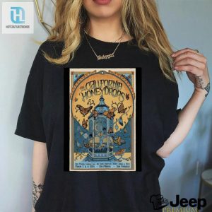 The California Honeydrops 7 9 March The Fillmore 2024 Poster Shirt hotcouturetrends 1 6