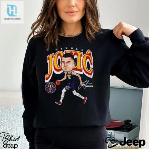 Nikola Jokic Cartoon Denver Nuggets Signature Shirt hotcouturetrends 1 2