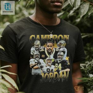 Cameron Jordan Vintage Graphic Football Unisex T Shirt hotcouturetrends 1 2