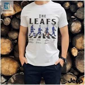 Leafs Walking Abbey Road Signatures Ice Hockey Shirt hotcouturetrends 1 3