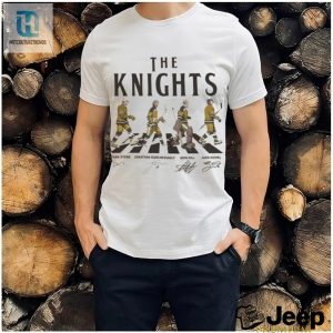 Knights Walking Abbey Road Signatures Ice Hockey Shirt hotcouturetrends 1 3