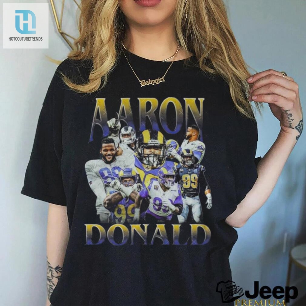 Aaron Donald 90S Graphic Vintage Tee Football Shirt hotcouturetrends 1