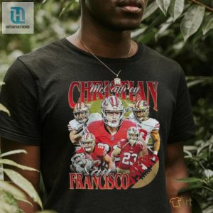 Vintage 90S Graphic Christian Mccaffrey Football Shirt hotcouturetrends 1 2