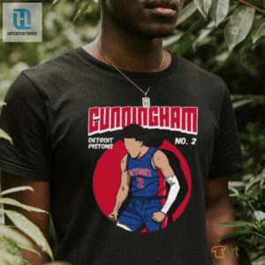 Cade Cunningham Comic Style Art T Shirt hotcouturetrends 1 2