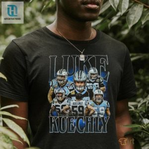 Vintage Luke Kuechly 90S Graphic Football Unisex T Shirt hotcouturetrends 1 2