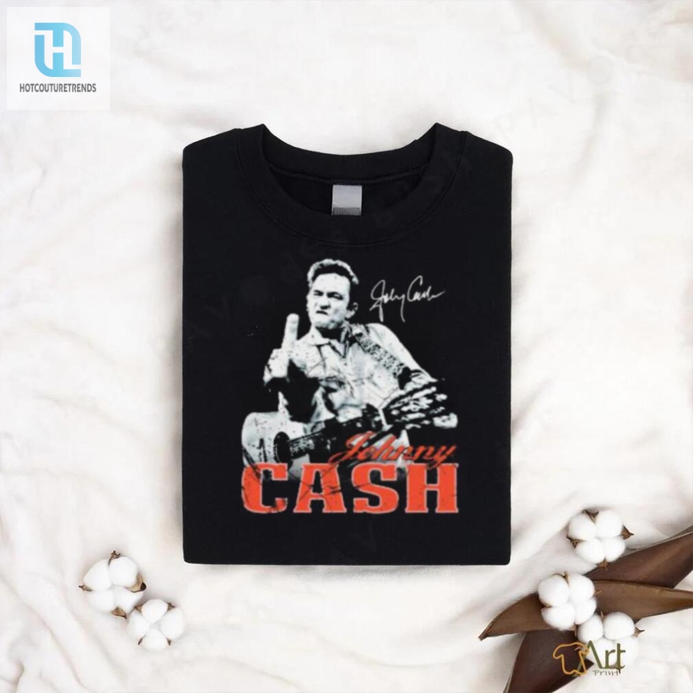 Johnny Cash Resounding Rhythms T Shirt 