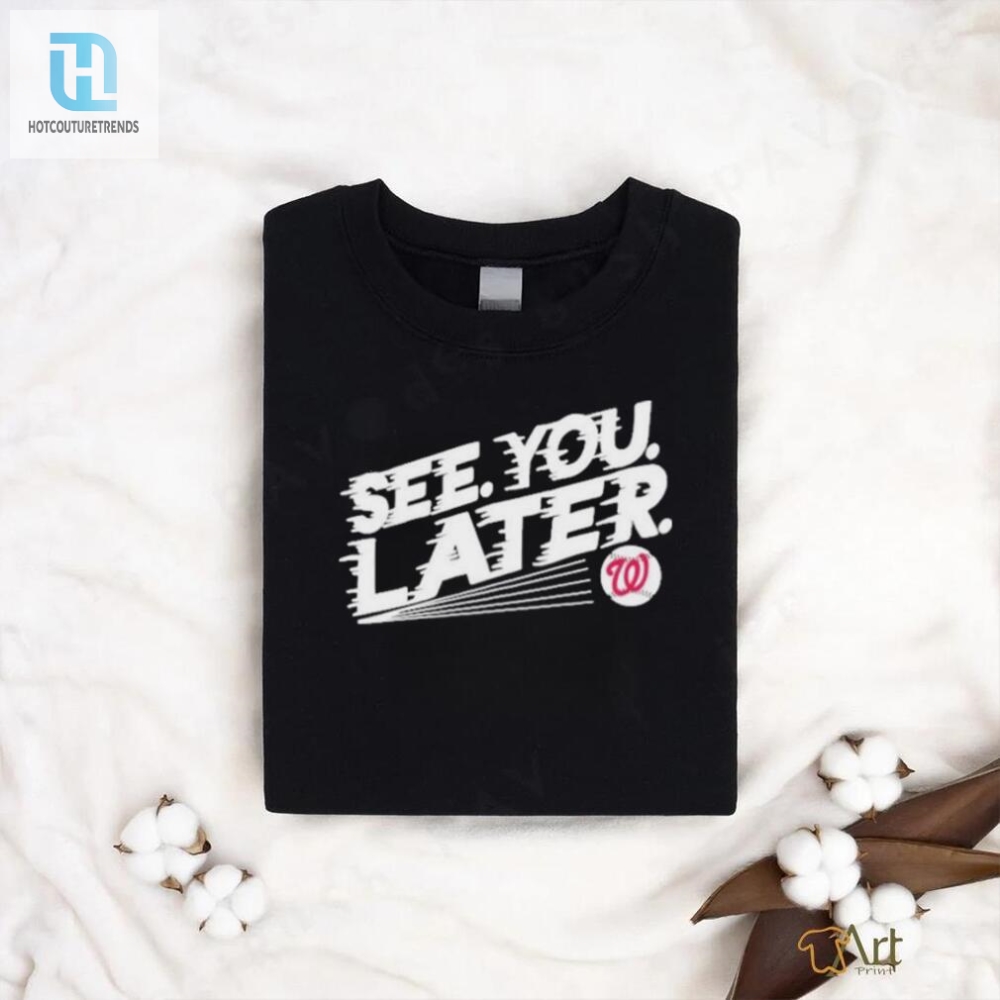 Bob Carpenter See You Later Baseball Shirt 