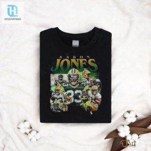 Vintage 90S Graphic Aaron Jones Football Unisex T Shirt hotcouturetrends 1 1