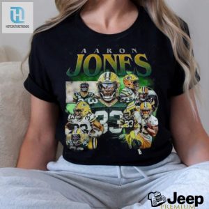 Vintage 90S Graphic Aaron Jones Football Unisex T Shirt hotcouturetrends 1 3